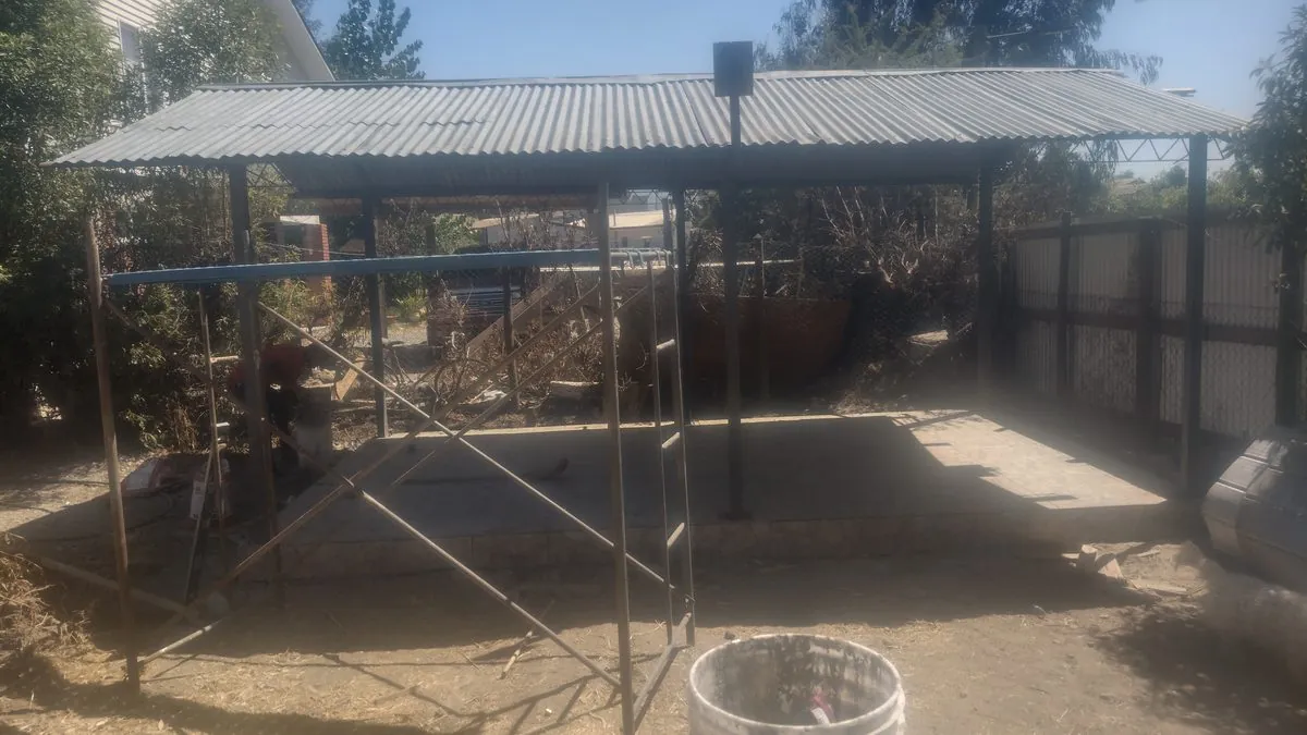 Restauración de quincho en Bollenar — foto 1